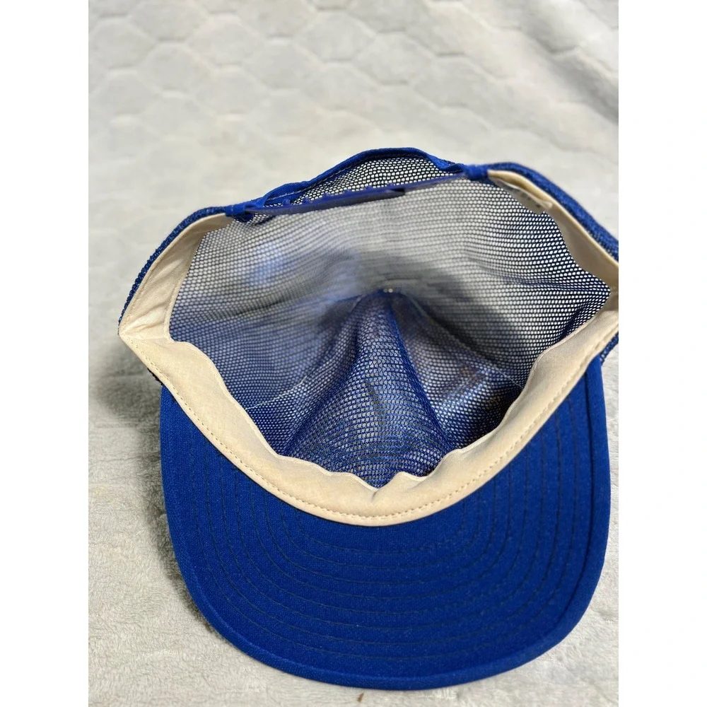 Vintage The Waggoners Trucking Billings Montana Trucker Hat Blue  Snapback USA